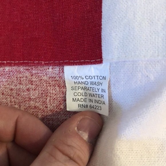 Vintage canopy awning stripped nautical valance panel unbranded - Picture 3 of 3